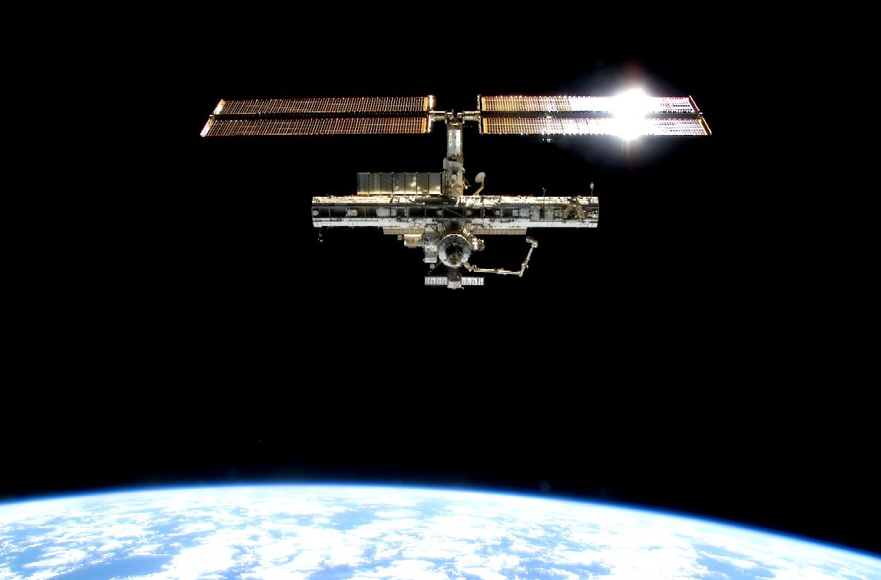 internationalspacestation.jpg - A view of the International Space Station as seen from the space shuttle Endeavour.