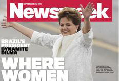 Revista cita o crescimento econômico do Brasil e a participação de Dilma nesse processo de mudanças - Newsweek / Reprodução