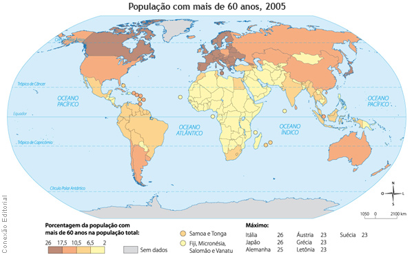 Este Um Mapa Ordenado Ele Coloca Em Ordem Distribui Geograficamente No Planisf Rio Um Nico